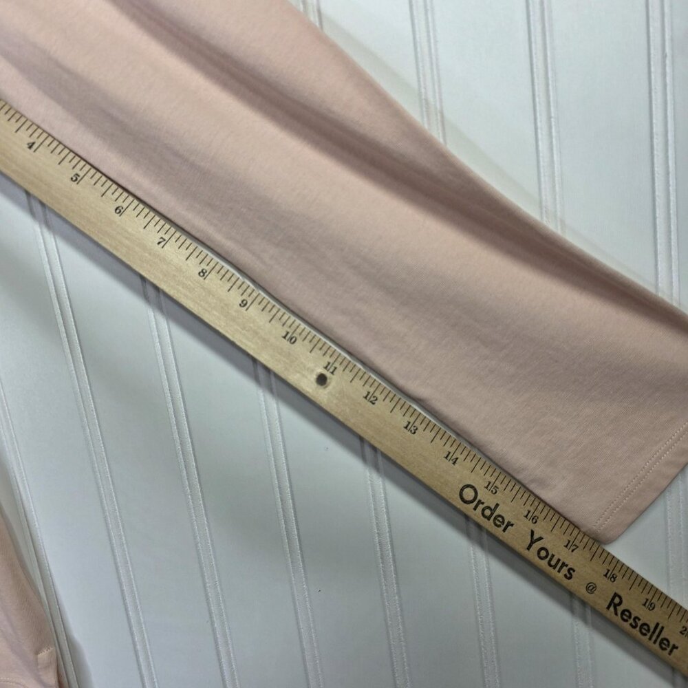 Talbots Shirt Womens Medium Pink Fox Embroidered Graphic Cotton Top Fox Hunt - Picture 11 of 12